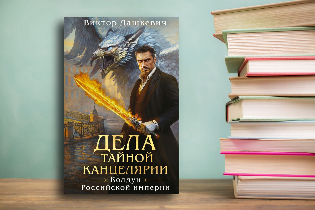 "Дела тайной канцелярии" Виктор Дашкевич. Изд: Эксмо. Картинка подготовлена автором
