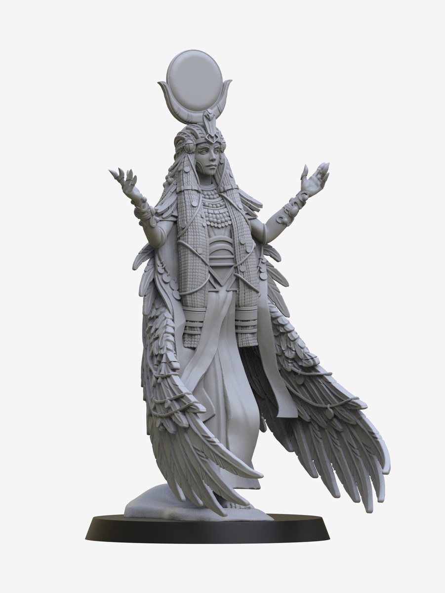 Интересная 3D-модель Исиды, которая появилась в результатах поиска по запросу «Исида-Спасительница».