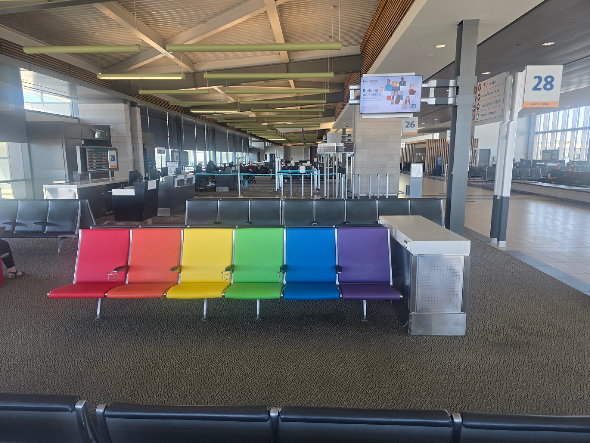 Оттава. Аэропорт. Фрагмент.