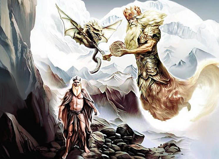 Семаргл Сварожич — Огненный лик Велеса, почитаемый на Дедову ночь