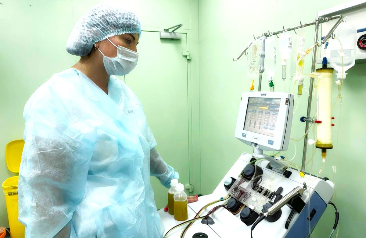    Врачи Ханты-Мансийска научились очищать кровь от зараженных клеток