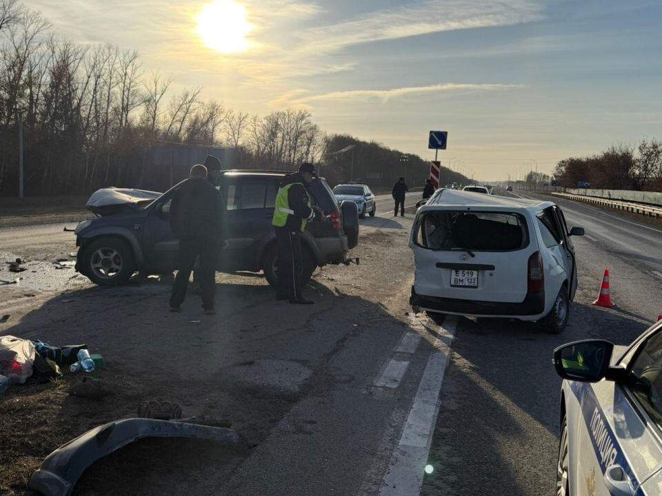    ДТП у Березовки. Источник: Госавтоинспекция Алтайского края