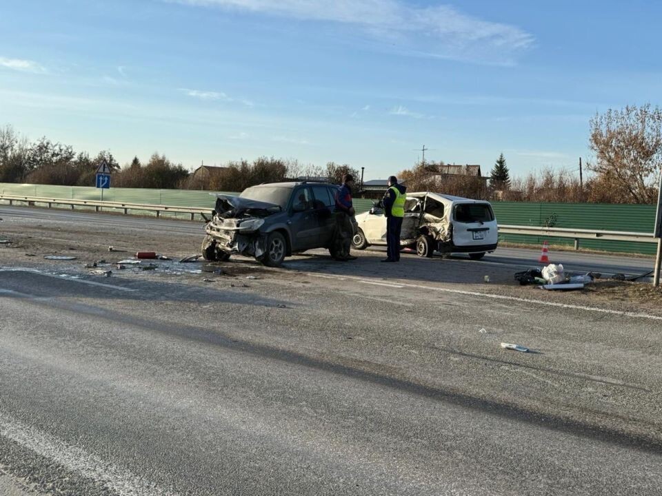    ДТП у Березовки. Источник: Госавтоинспекция Алтайского края