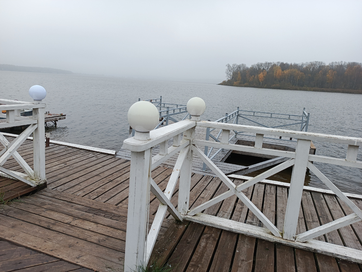Озеро Сенеж в Солнечногорске.