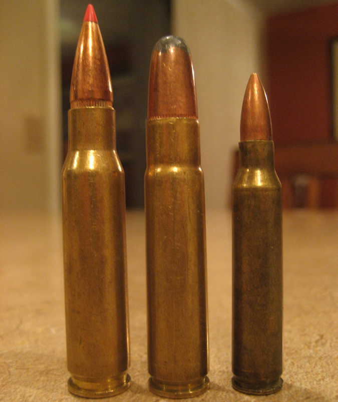 .35 Remington - в центре. (Фото - общественное достояние)