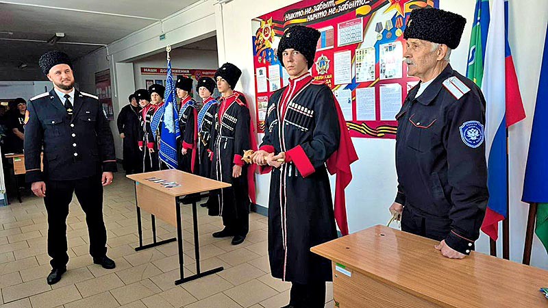   В Курганинском казачьем кадетском корпусе выбрали атамана