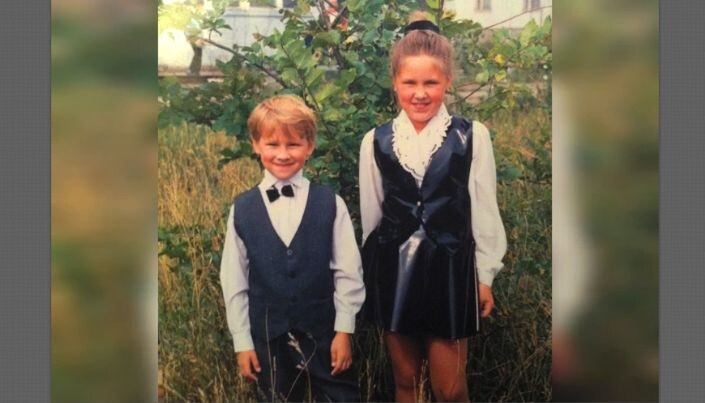 Ксения с братом. Раньше дети часто ссорились, но теперь у них хорошие отношения