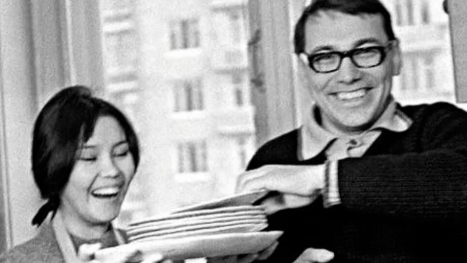 Наталья Аринбасарова и Андрей Кончаловский