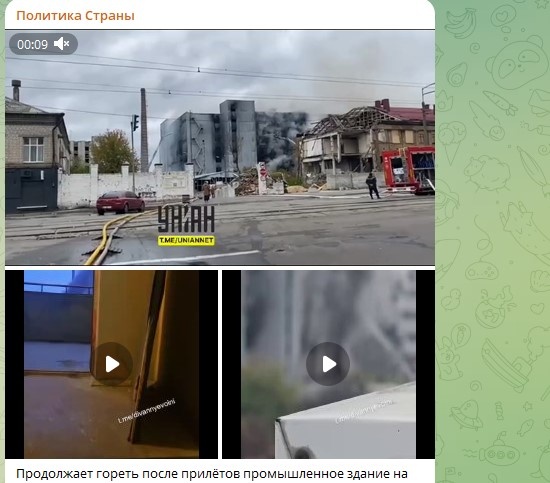    Скриншот: Telegram/"Политика страны"
