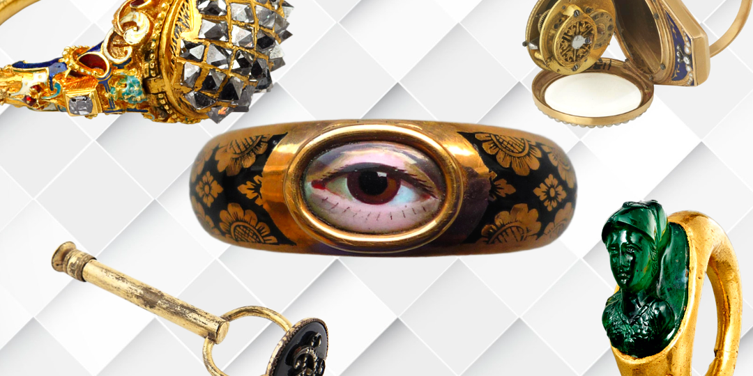 Самые затейливые кольца в истории: яды, часы, тайники, амулеты, котята