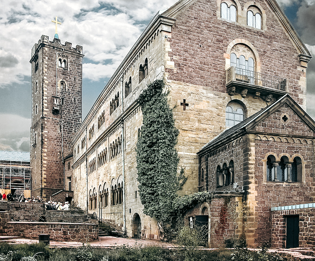 Территория замкового комплекса Вартбург