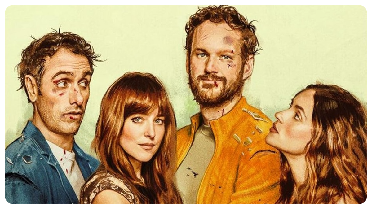 Фрагмент постера к фильму "Нескромные" (реж. Майкл Анджело Ковино, 2025)