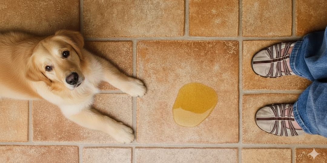 Взрослая собака стала ходить мимо пелёнки: что это значит и как вернуть привычку