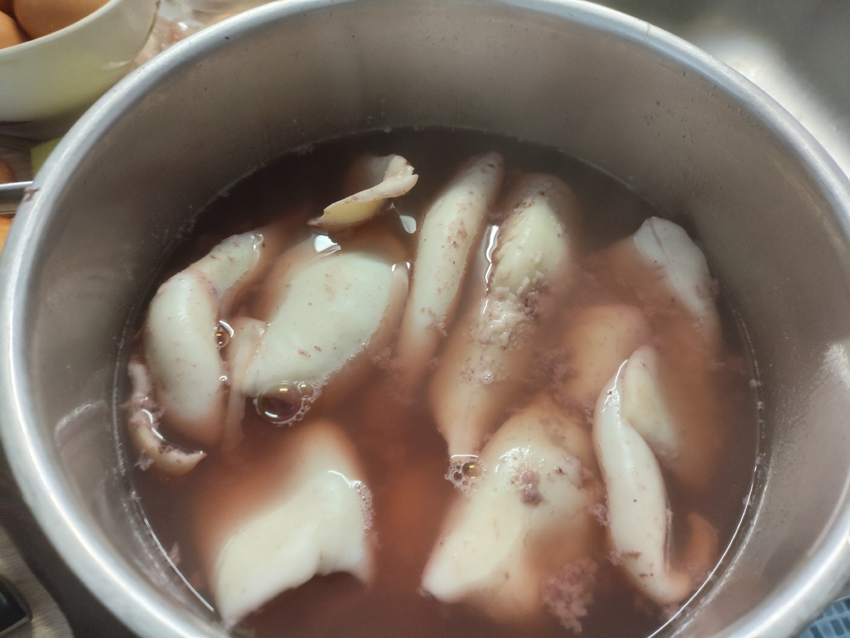 Готово, осталось промыть.