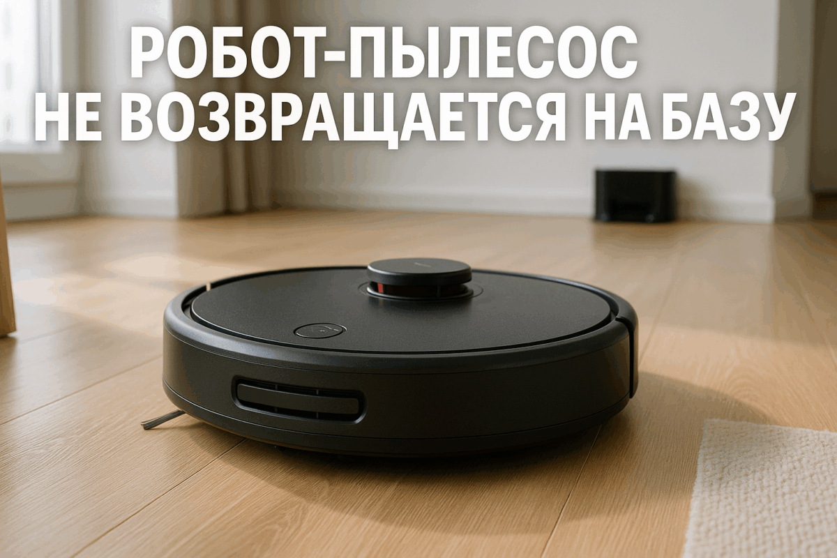    Робот-пылесос не возвращается на базу — что делать Михаил Юрьевич