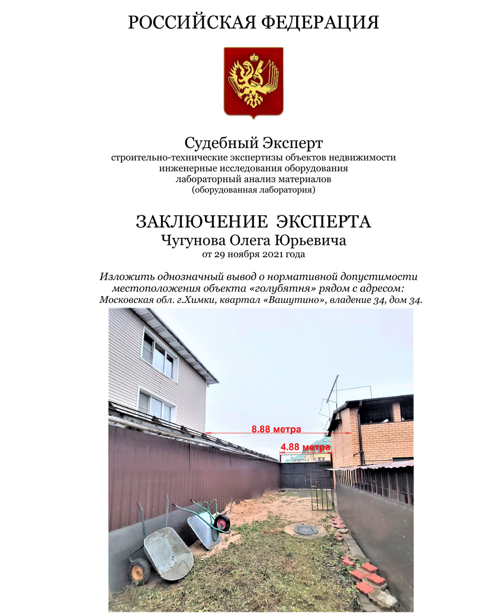 Досудебная экспертиза доказательство