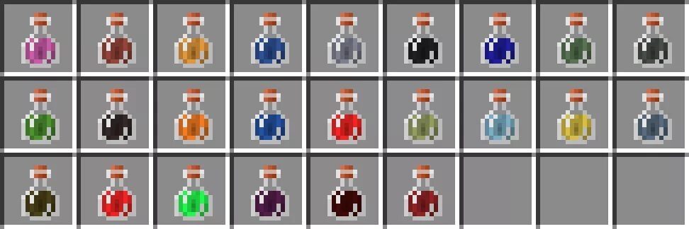 Все зелья в игре