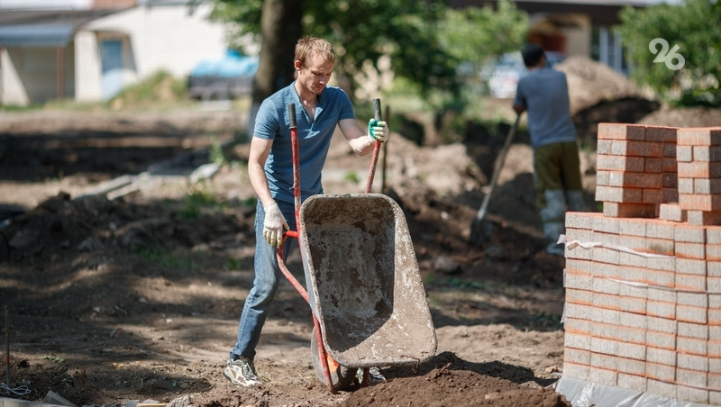    Благоустройство Фото: Дмитрий Ахмадуллин / / ИА «Победа26»