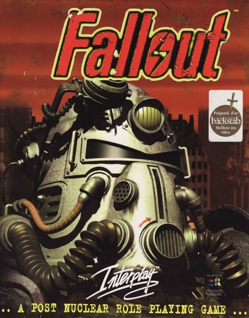 Обложка диска с Fallout (1994)