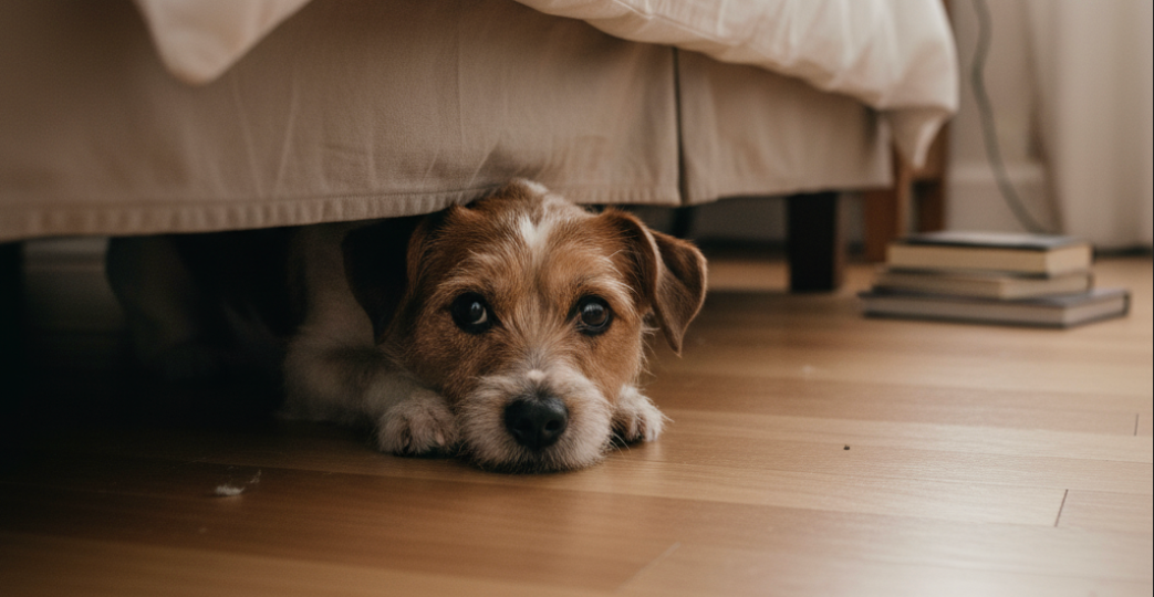 Почему собака боится громких звуков и как помочь справиться с паникой