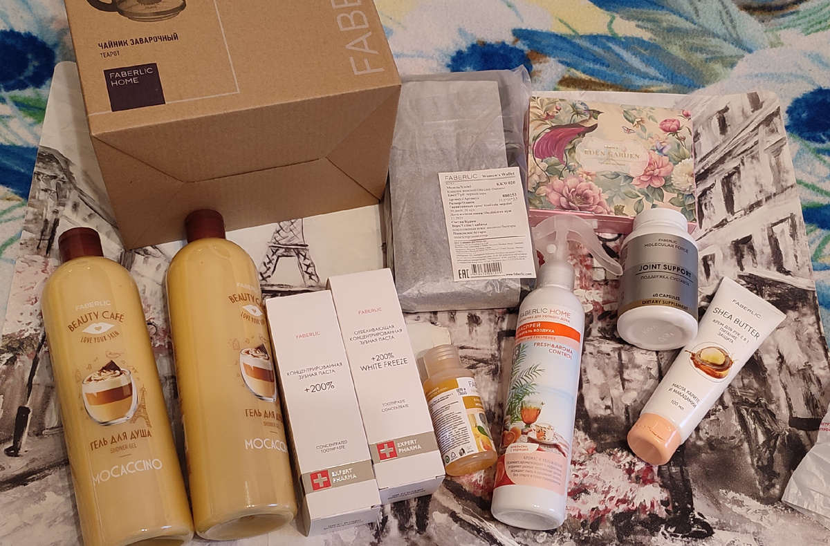 Снимок автора. Заказ #фаберлик