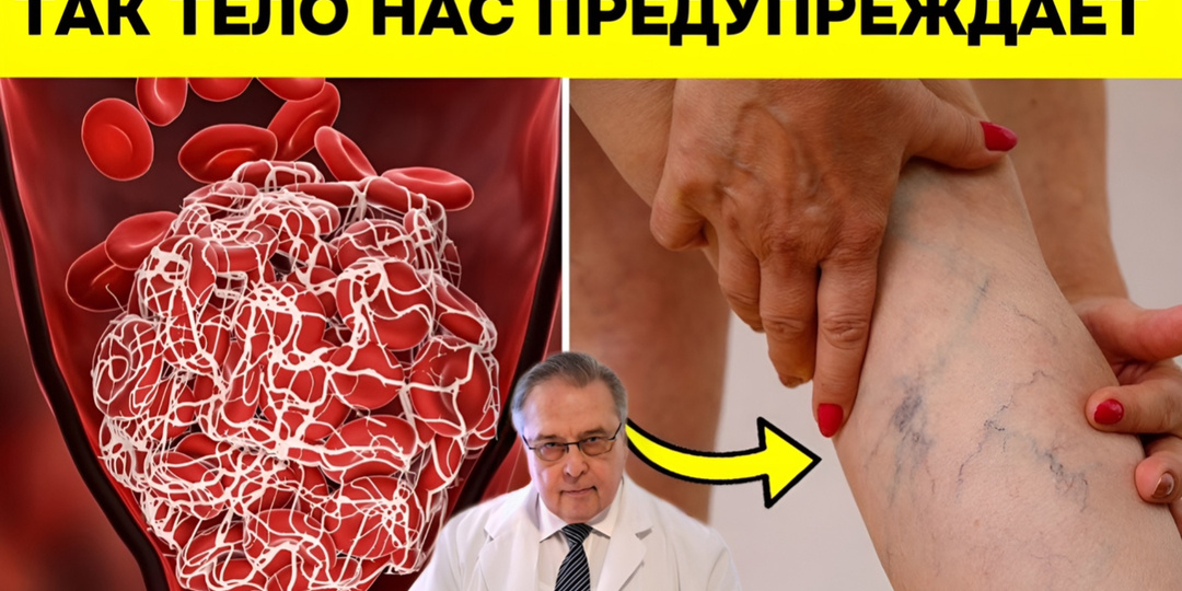 Кардиологи о восьми сигналах тела при тромбообразовании