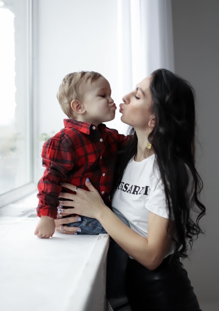 Личный архив:Любимая моя Любовь и Демик, доченька и внук 