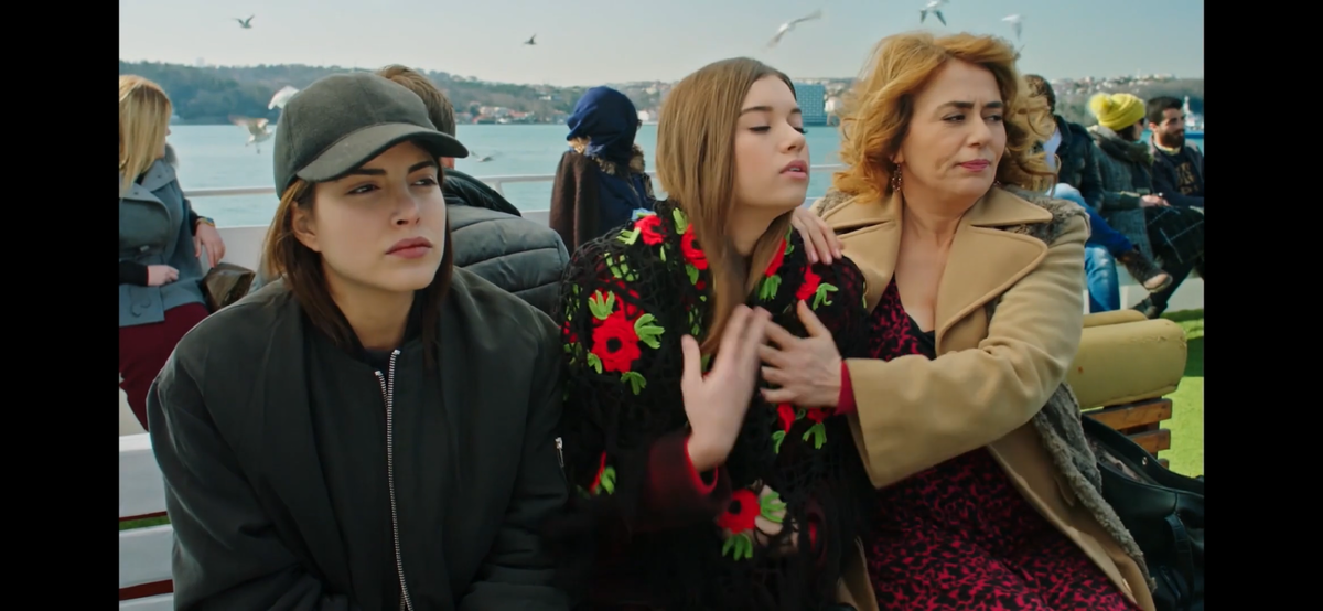 Стоп кадр из сериала «Госпожа Фазилет и её дочери»