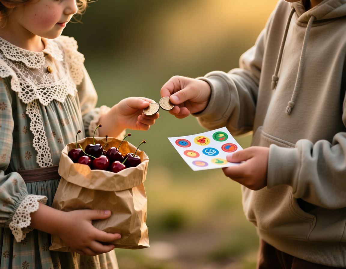 Как дети в разные эпохи открывают одни и те же законы бизнеса.