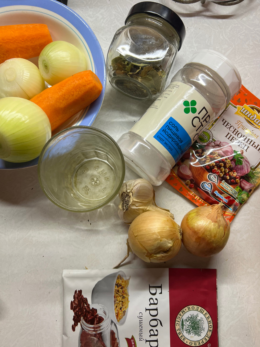 Ингредиенты для плова