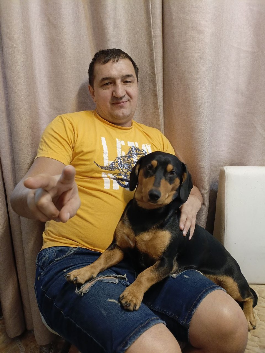 Тёма с "папой"♥️