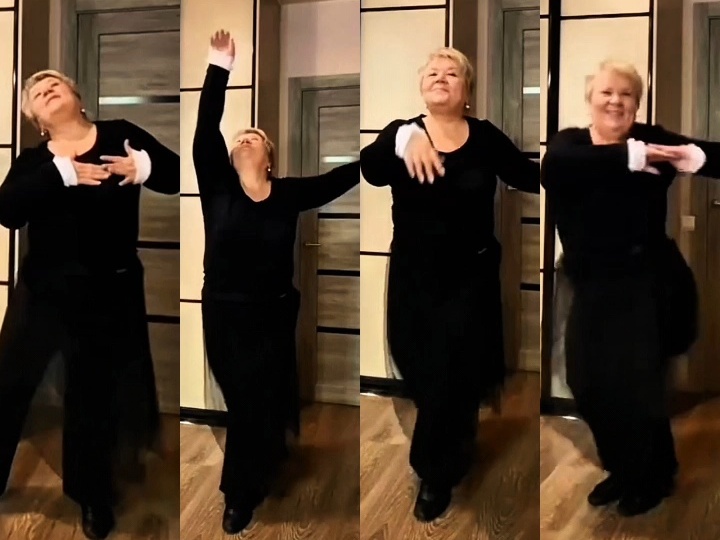 Танцы для здоровья пенсионеров.