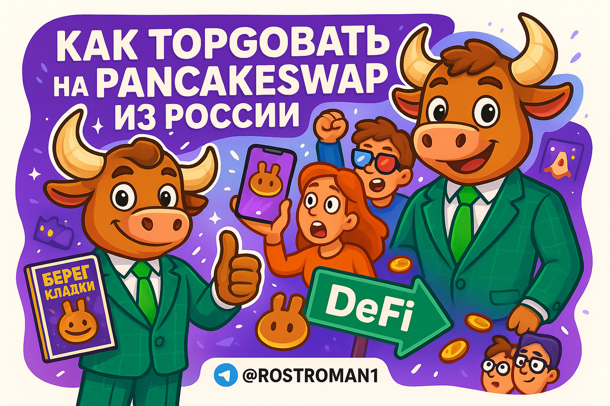    Как торговать на PancakeSwap из России и не потерять все на скрытых ловушках РоСТ | Роман о Системном Трейдинге