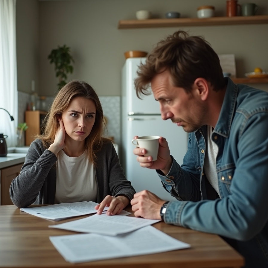 - Твоя зарплата уходит на содержание другой семьи? - спросила жена, положив перед мужем распечатки переводов.