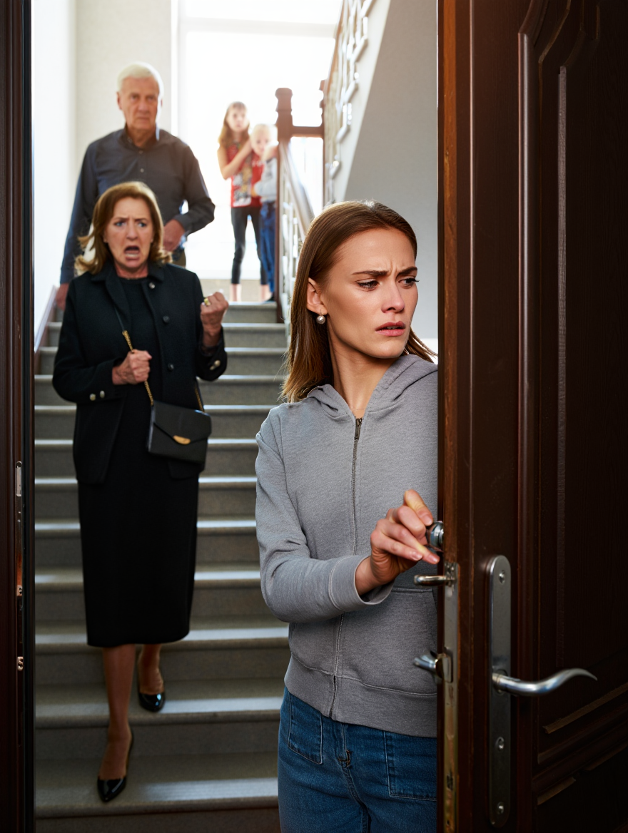 - Я не позволю вам выгнать моих детей из их собственного дома, - твердо заявила невестка, меняя замки.