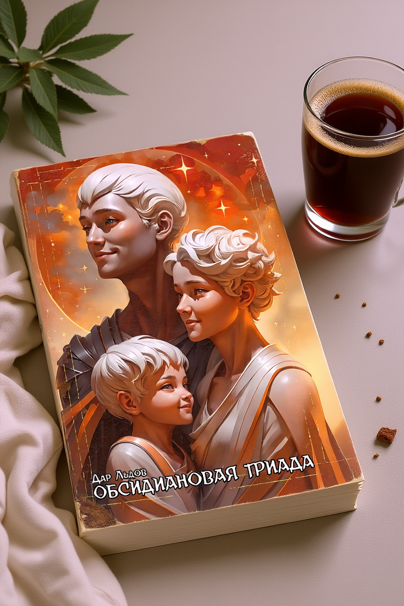 Фэнтези повесть "Обсидиановая Триада" - картинка с сайта spacefantasy.ru