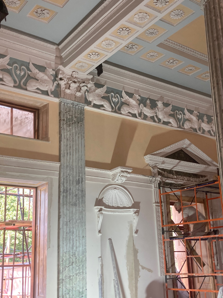 Египетский павильон Останкинского дворца.