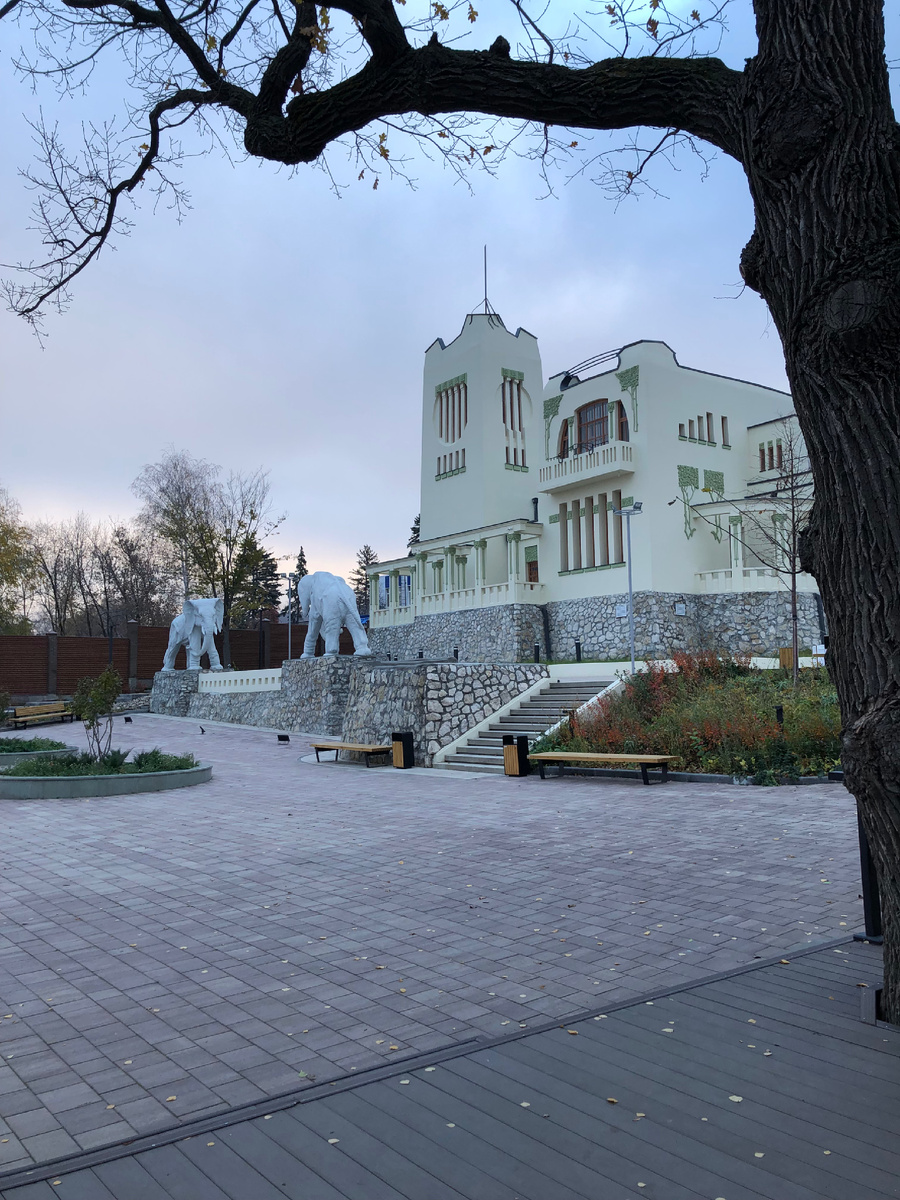 Дом со слонами. Самара. Фото автора.