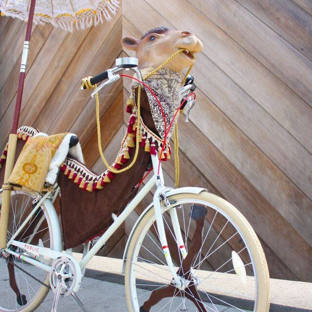 Украшение может быть любое, но оно не должно мешать езде.