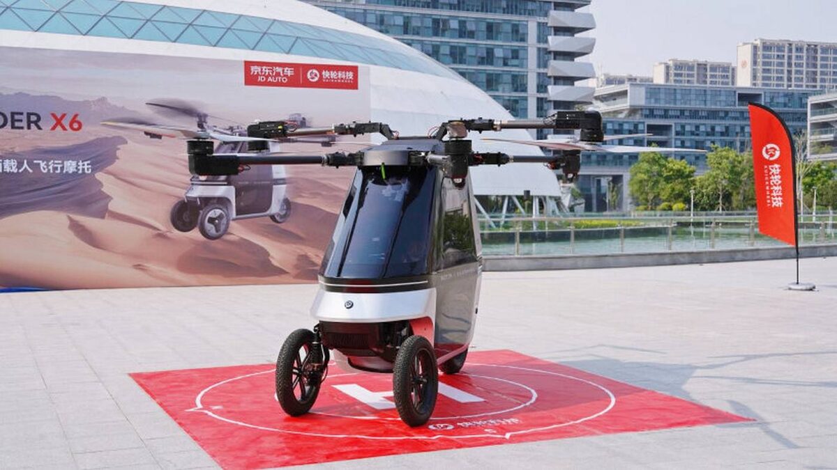  Skyrider X6 - на выставке в Шанхае