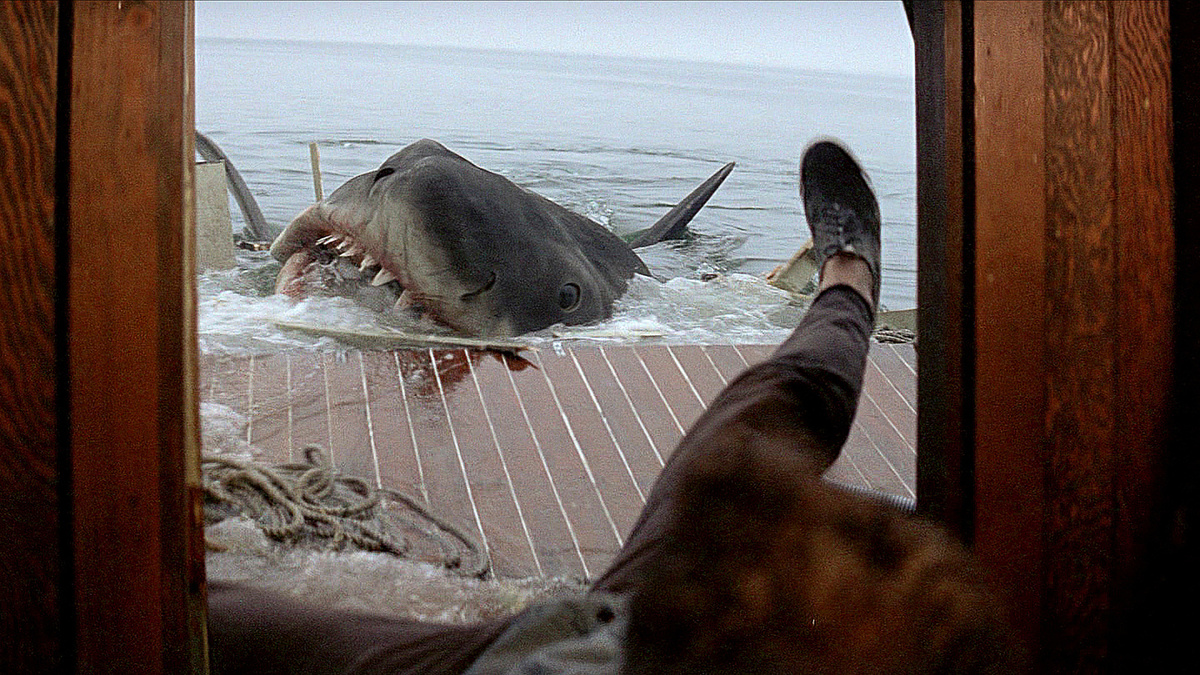 Кадры из фильма "Челюсти" (1975)