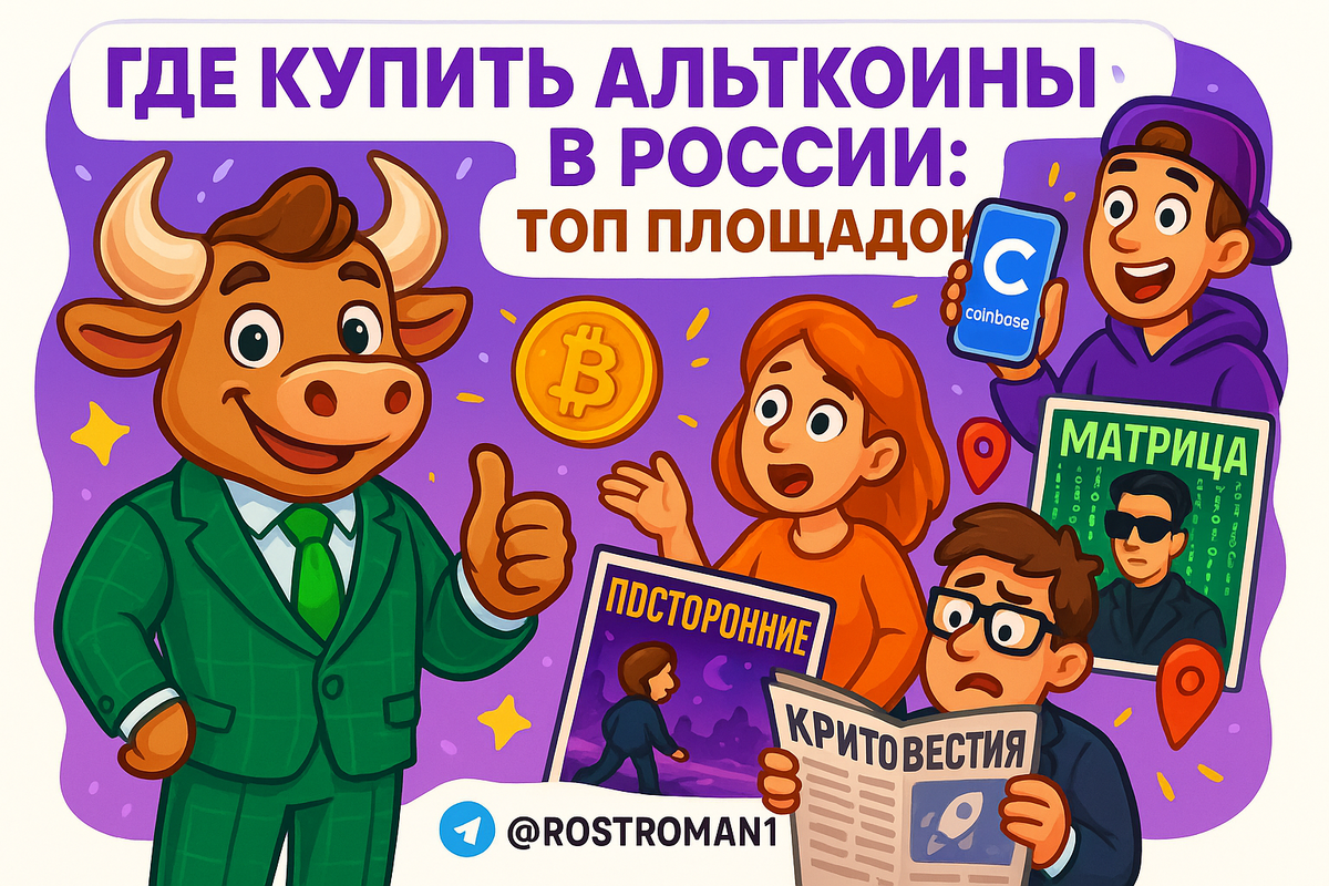    Где купить альткоины в России: топ 7 площадок, на которых не потеряете всё РоСТ | Роман о Системном Трейдинге