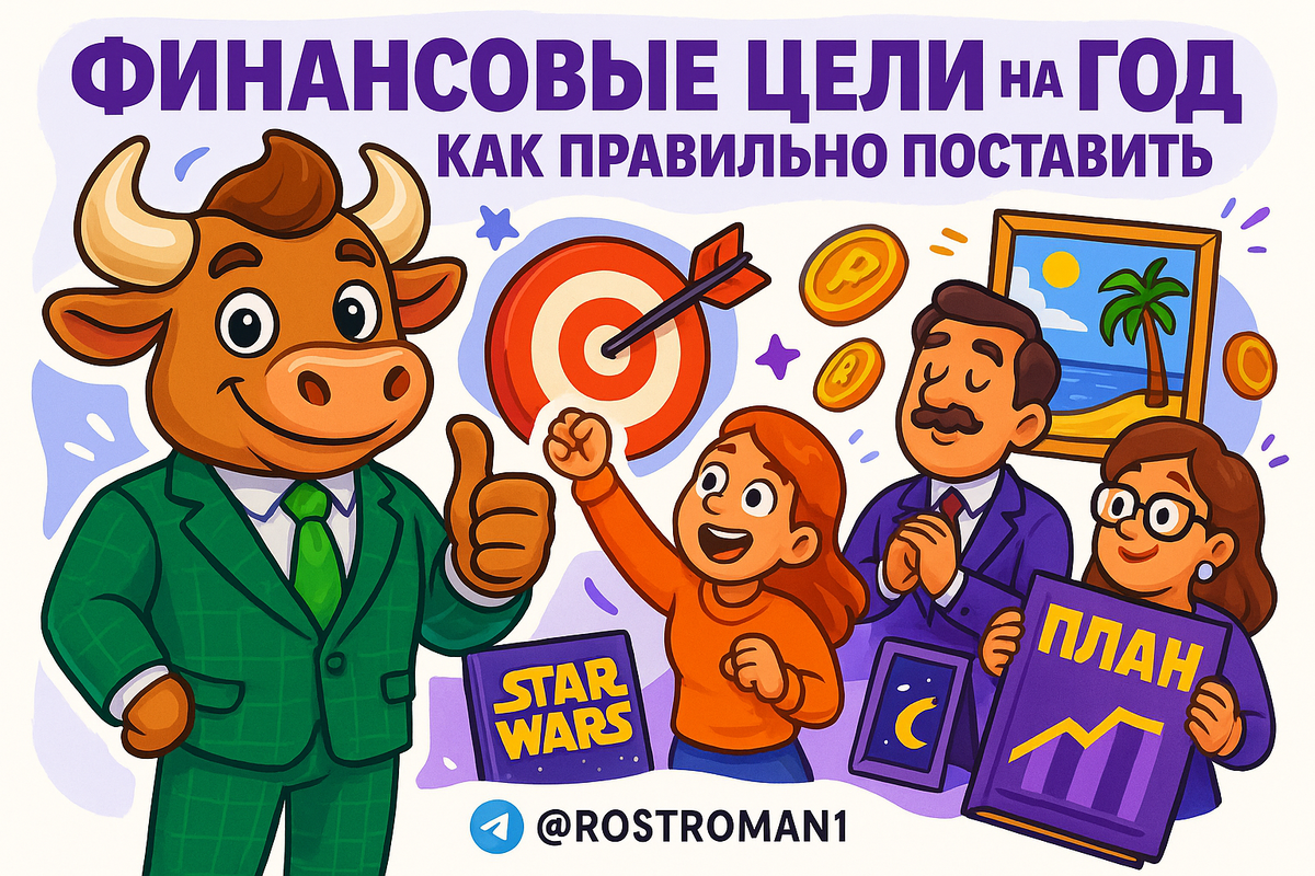   Финансовые цели на год: 7 ошибок, которые похоронят ваш бюджет и мечты РоСТ | Роман о Системном Трейдинге