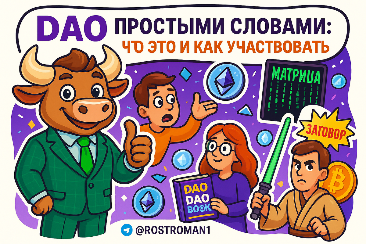    DAO простыми словами: 5 ловушек, которые сливают деньги новичков в децентрализации РоСТ | Роман о Системном Трейдинге
