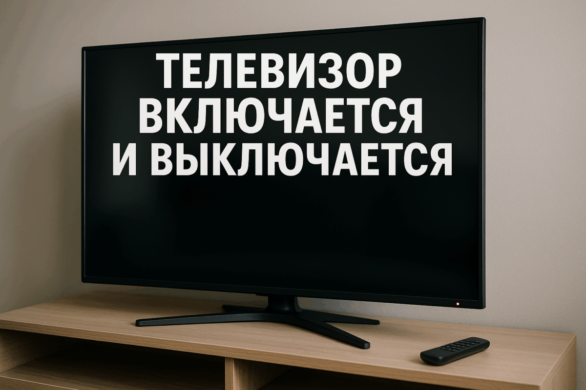    Телевизор включается и выключается — причины Михаил Юрьевич