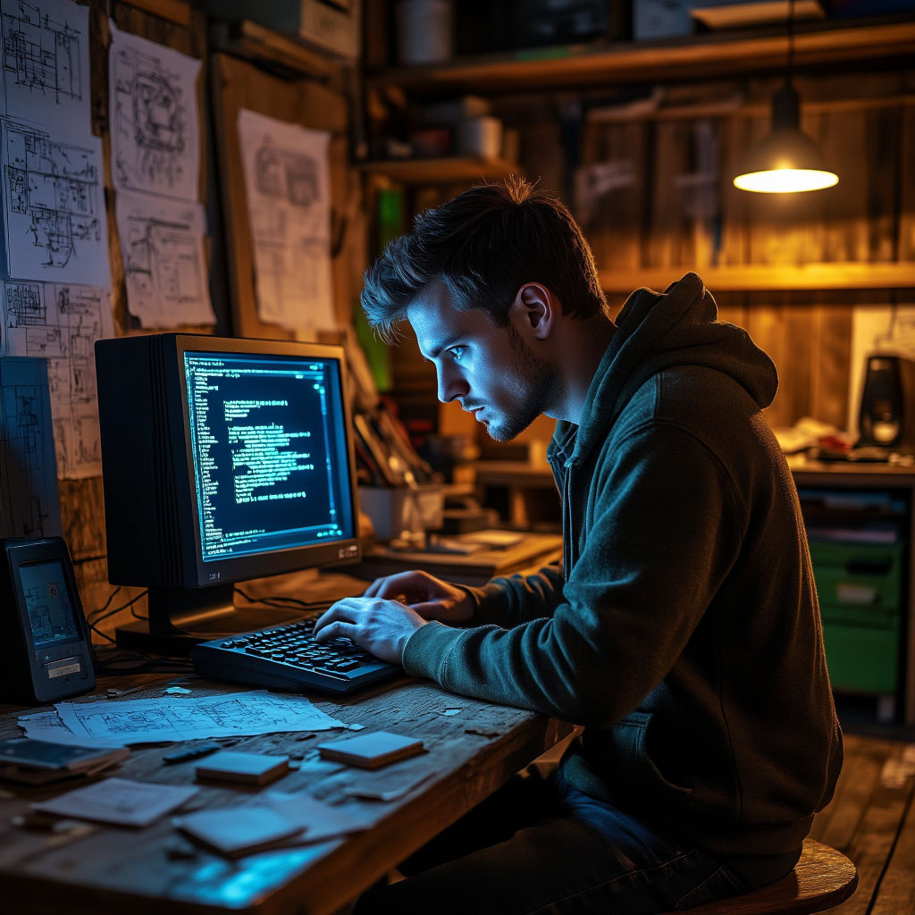 При разработке мало написать сюжет и создать персонажей, необходимо написать код который заставит работать весь процесс.