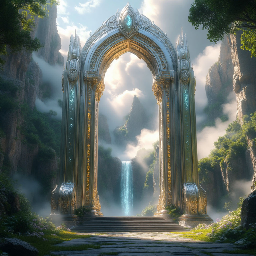 Открой врата в мир фэнтези.