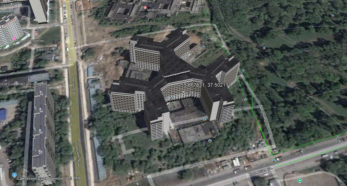 Красиво с гугл земли