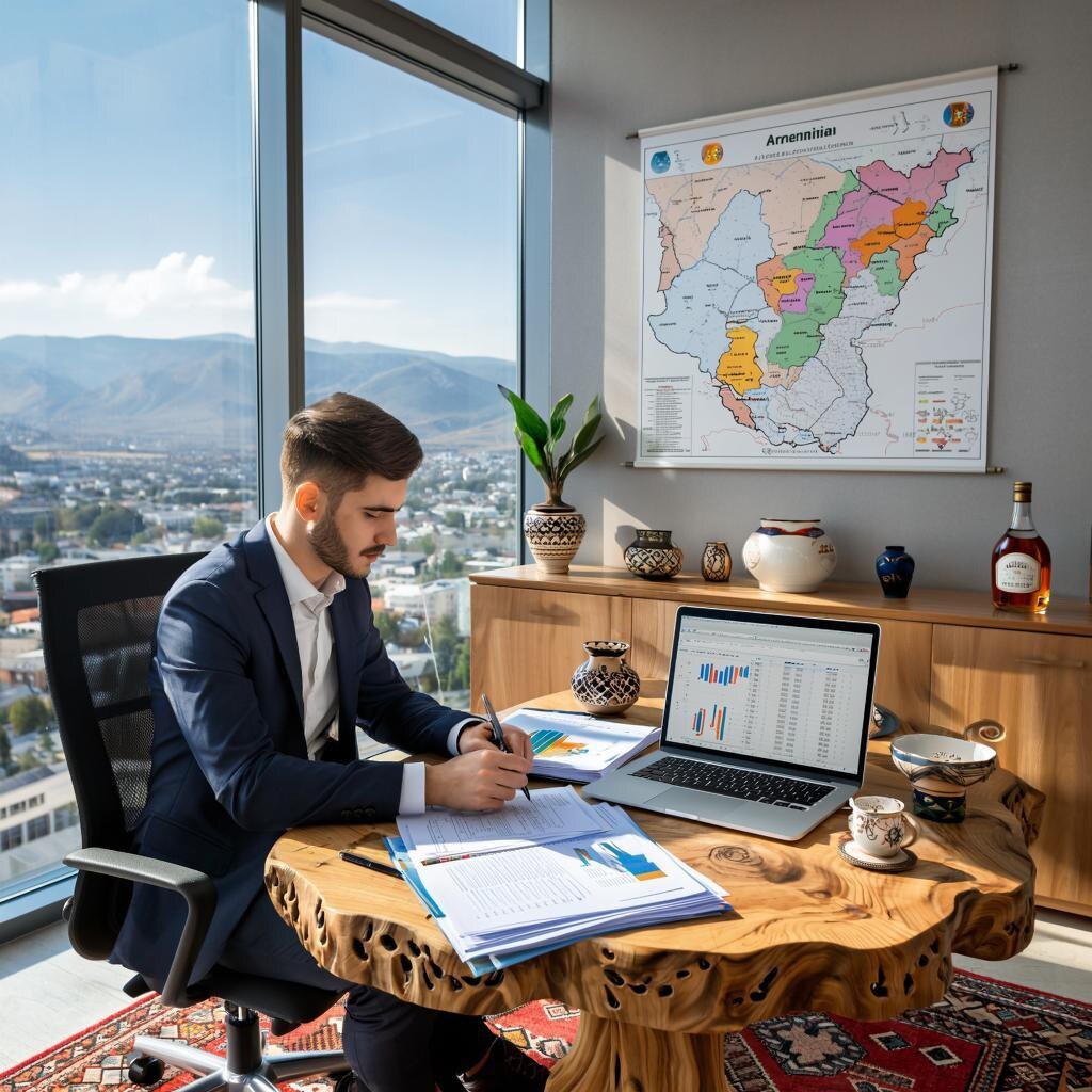 Ереван, уютная кофейня, за ноутбуком — российский IT-специалист