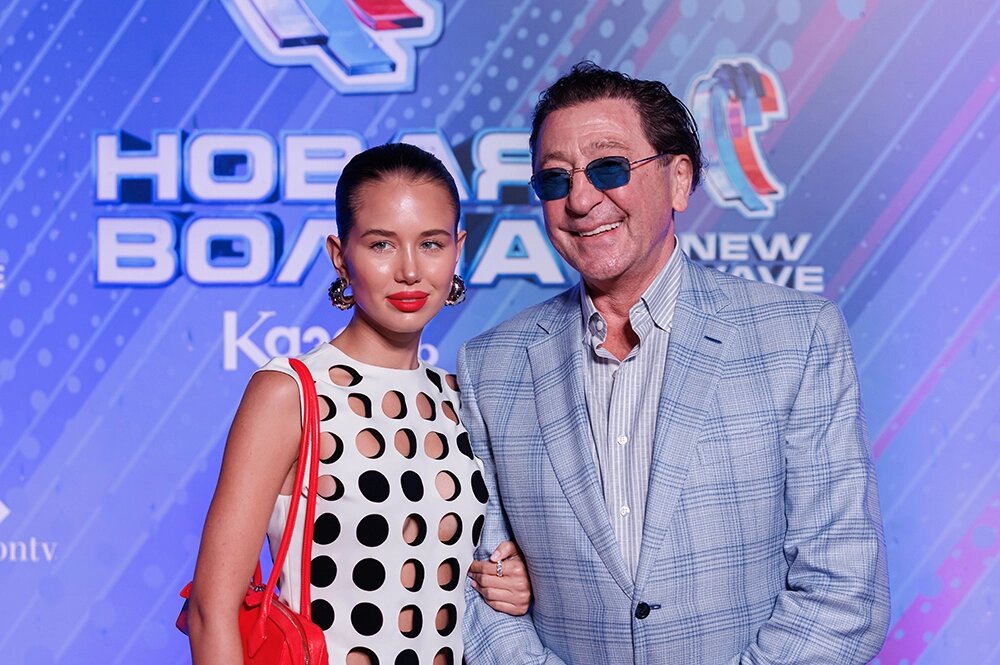    Аврора Киба и Григорий Лепс. Фото: www.globallookpress.com/ Sergey Elagin